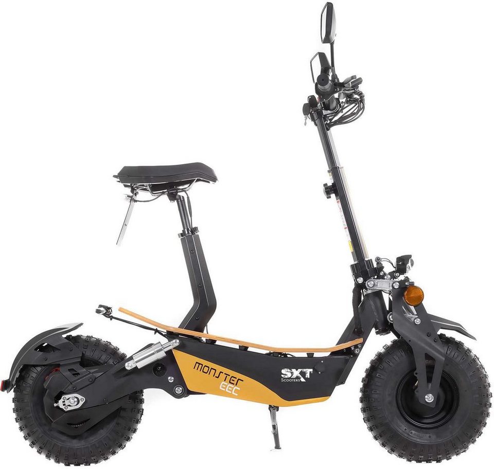 ➡️SXT Scooters E-Motorroller »Monster EEC Akku«, Blei mit km/h kaufen 45